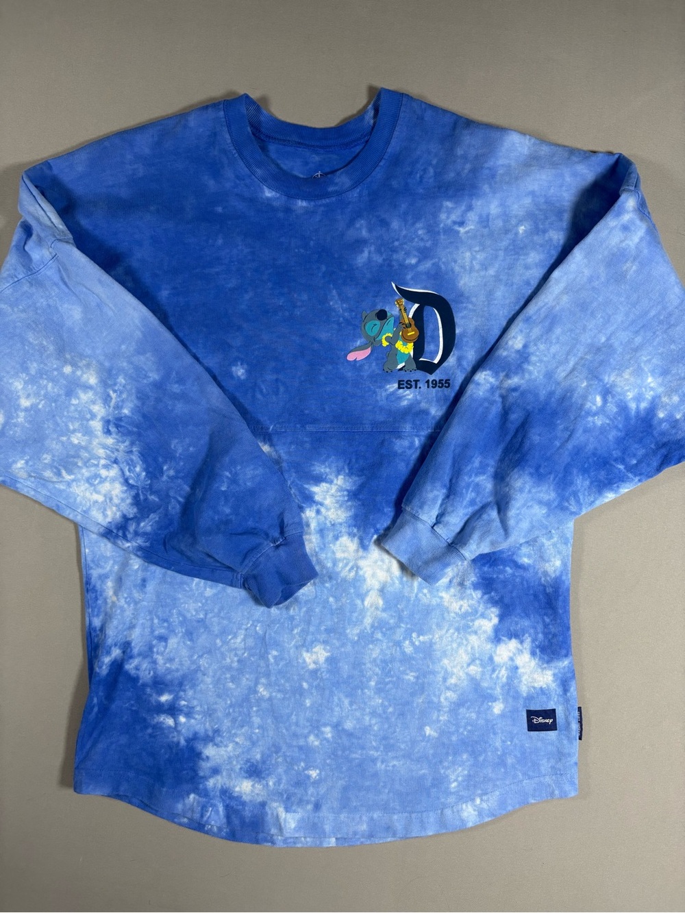 Disney Lilo & Stitch Disneyland TieDye Spirit Jersey SizeXS Resortwear Adult EUC - Picture 2 of 9